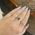 Petite Napoli Garnet Ring