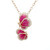 Le Jardin Collection Pink Butterfly Pendant