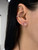 Pave Diamond Circle Studs