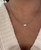 Mosaic Diamond Necklace- White Gold