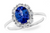 Tanzanite and Diamond Ring