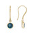 London Blue Topaz Dangle Earrings