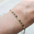 Green Multi-Color Enamel Chain for Permanent Jewelry