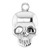 Skull Charm for Permanent Jewelry
