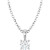 Natural Diamond Solitaire Pendant