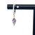 Amethyst Kite Earrings