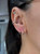 diamond huggies, mini diamond hoops, small diamond hoops, diamond jewelry