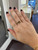 Black Diamond By-Pass Ring
