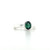 Oval Green Tourmaline Ring