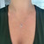 Oval Diamond Pendant