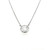 bezel set diamond necklace, bezel diamond solitaire, bezel diamond necklace