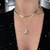 Diamond Dragonfly Pendant
