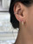 gold hoops, gold diamond hoops, diamond hoops, chunky gold diamond hoops, chunky hoops