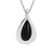 Black Onyx Tear Drop Pendant