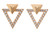 Triangular Diamond Studs