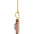 Amethyst and Rhodolite Garnet Pendant