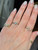 curved wedding band, curved diamond wedding band, contour wedding band, contour diamond band, unique diamond band, unique diamond ring, unique diamond wedding band