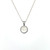 Bezel Set Moonstone Pendant
