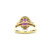 custom ring, rhodolite garnet ring, rhodolite garnet jewelry, custom jewelry, custom design, one-of-a-kind jewelry