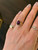 custom ring, rhodolite garnet ring, rhodolite garnet jewelry, custom jewelry, custom design, one-of-a-kind jewelry