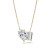 two stone diamond necklace, two stone diamond jewelry, moi et toi, toi et moi