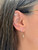 safety pin earrings, diamond safety pin earrings, diamond safety pin jewelry, safety pin jewelry