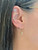 Pavé Diamond Safety Pin Earrings
