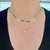 floating diamond necklace, diamond necklace, floating diamond jewelry
