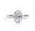 2.33ct Lab Grown Oval Solitaire Engagement Ring- Premium Quality
