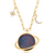 Saturn Australian Opal Pendant
