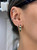 emerald earrings, emerald hoops, emerald jewelry, emerald and diamond earrings, emerald and diamond hoops, emerald and diamond jewelry