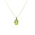 peridot pendant, peridot necklace, peridot jewelry, August birthstone jewelry