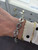 Puffed Oval Link Bracelet