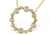 Circle Bubble Pendant - Yellow Gold