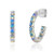 2cttw Opal Hoops
