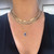 sapphire necklace, sapphire jewelry, unique sapphire necklace, unique sapphire jewelry