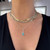chalcedony necklace, chalcedony jewelry