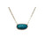 Turquoise & Diamond Necklace