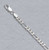 4.4mm Figaro Chain- Sterling Silver