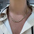 Free Form Bezel Necklace
