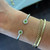 Peridot Cuff Bracelet