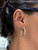 inside out diamond hoops, diamond hoops, diamond earrings