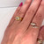 marquise diamond ring, marquise diamond band, unique diamond ring, unique engagement ring