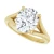 split shank engagement ring, unique engagement ring