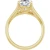 split shank engagement ring, unique engagement ring