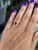 ruby ring, ruby and diamond ring, ruby and diamond halo ring
