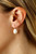 pearl earrings, pearl drop earrings, unique pearl earrings, pearl jewelry, baroque pearl earrings, baroque pearl jewelry