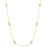 diamond necklace, diamond by the yard necklace, diamond station necklace