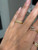 Fluted Diamond Band