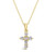 Petite Diamond Cross Pendant